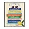 Stupell Industries Buon Viaggio Travel Books Framed Giclee, design by Giao Williams